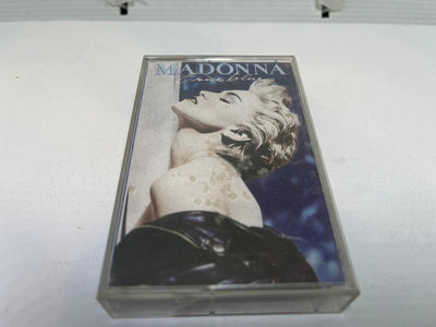 【阿輝の古物】錄音帶/卡帶_Madonna True Blue_#ezp_1元起標無底價