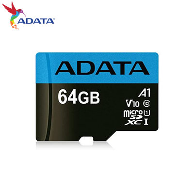 【原廠保固】威剛 Premier 64GB micro SDXC UHS-I C10 A1記憶卡 (ADC10-64G)
