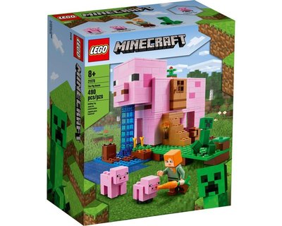 現貨 LEGO 21170 創世紀 麥塊 Minecraft™ 系列 豬小屋  全新未拆  正版 公司貨