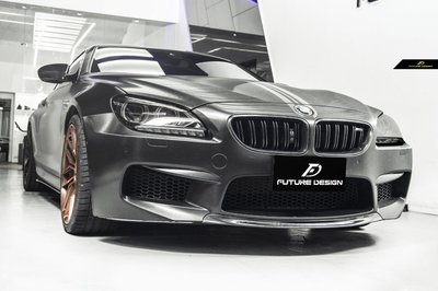 【政銓企業有限公司】BMW F06 F12 F13 正M6 專用 R款 抽真空 高品質 雙面 卡夢  前下巴 現貨供應