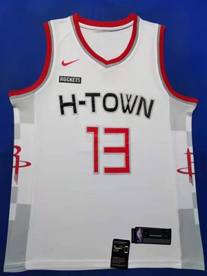 詹姆士·哈登（James Harden） NBA休士頓火箭隊 球衣 13號 城市版