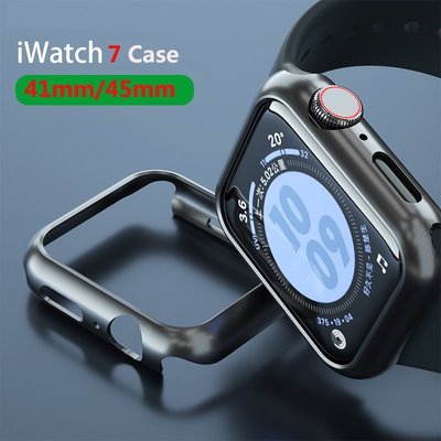 適用於 Apple Watch 7 保護殼系列 7 代防摔錶殼蓋 41mm 45mm 智能手錶配件 6 5 3 2 1-