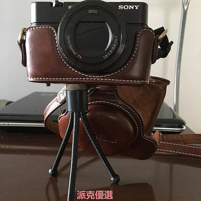 【現貨精選】索尼黑卡RX100M6相機包DSC-RX100 M2 M3 M4 M5A M7相機皮套殼復古