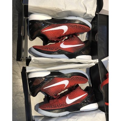 【正品】耐克Nike Kobe 6 Protro "All-Star" 黑紅 全明星 籃球 DH9888-600慢跑鞋
