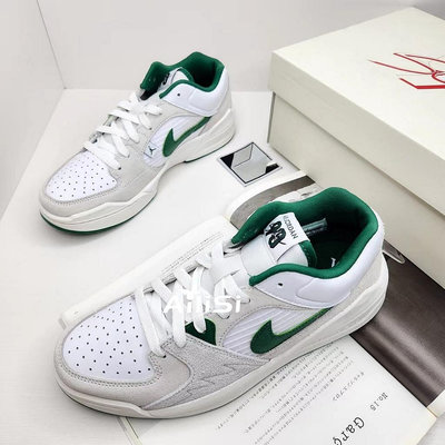 AIR JORDAN 1 LOW Stadium 90 Pine Green 白 綠 休閒鞋 DX4397103【雅妤潮鞋】