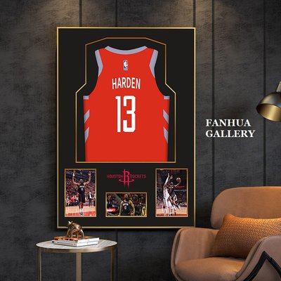 C - R - A - Z - Y - T - O - W - N　Kobe喬丹詹姆斯球衣掛畫湖人NBA籃球明星裝飾畫