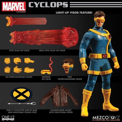 金錢貓雜貨 全新 Mezco One:12 X戰警 獨眼龍 Cyclops
