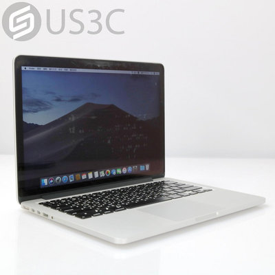【US3C-桃園春日店】【一元起標】公司貨 2015 Early Apple Macbook Pro Retina 13 i5 2.7G 8G 256G 銀