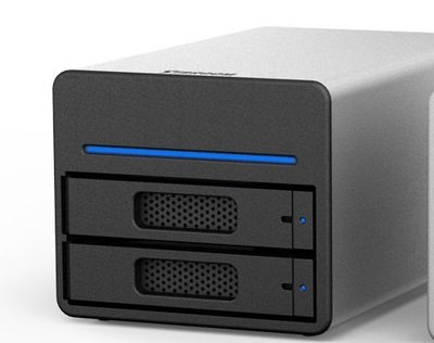 【直購價3900】 STARDOM ST2-SB3 (全新免運) 黑色 USB3+eSATA新版雙層磁碟陣列盒