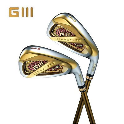 眾信優品 高爾夫球桿GIII神之鞭簽字版五巔峰工藝遠距鐵桿組碳素球桿新款GF520