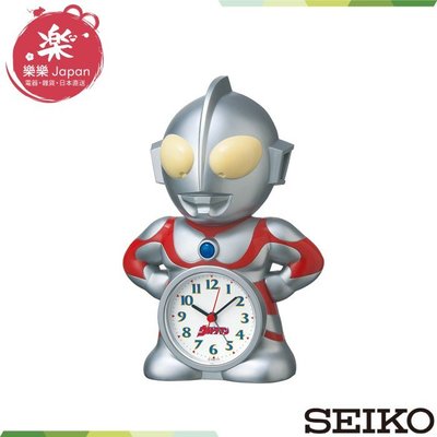 日本 精工 SEIKO Ultraman 鹹蛋超人 立體 說話 原聲 鬧鐘 奧特曼 時鐘 卡通造型鬧鐘-慧友芊家居