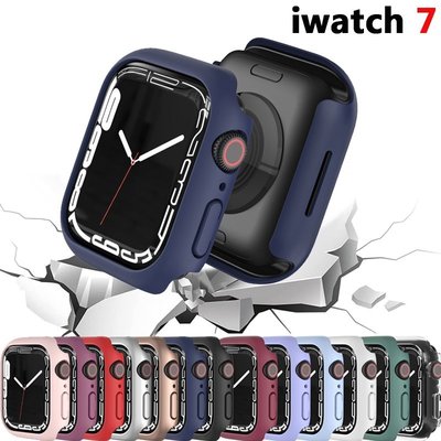 適用於 Apple watch Series 7 watch 防摔電鍍保護殼 Apple watch 41 / 45mm