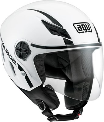 【歐洲正品】義大利 AGV Blade 安全帽  可刷卡 白色 全新歐洲進口 通勤帽 舒適 安全 可拆洗 抗UV鏡片