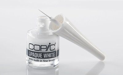 板橋酷酷姐美術 日本Copic opaque white 不透明白色墨水6ml 細頭單瓶