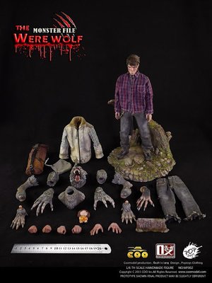 全新 COOMODEL x 偶之相 1/6 怪物檔案系列 Monster File 狼人 Were Wolf