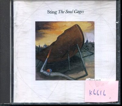 *真音樂* STING / THE SOUL CAGES 西德版 二手 K6616 (無IFPI)  (大降價.下標賣5)