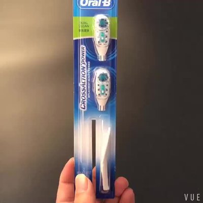 OralB/歐樂B電動牙刷成人男女多動向牙刷頭電池型旋轉式進口正品