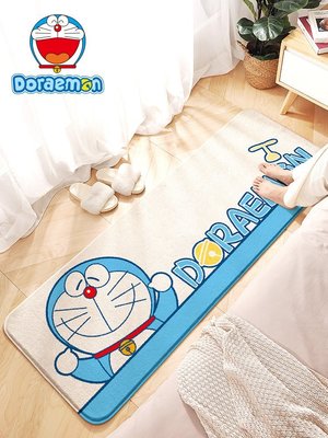 【熱賣精選】 哆啦A夢臥室地毯床邊毯家用客廳地墊可睡可坐房間床前地毯