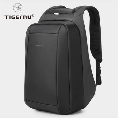 Tigernu防盜雙肩包男商務15.6寸電腦包休閒時尚旅行包簡約學生書包後背包3599
