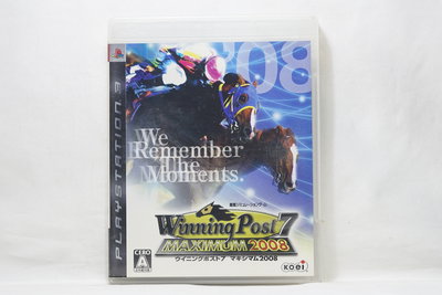 PS3 賽馬大亨 Winning Post 7 MAXIMUM 2007 日版