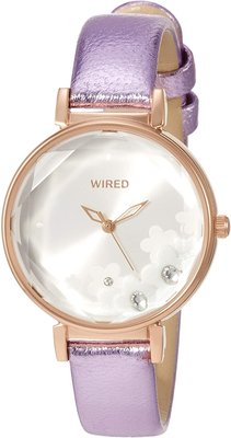 日本正版 SEIKO 精工 WIRED f AGEK448 女錶 手錶 皮革錶帶 日本代購