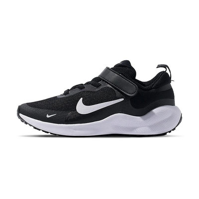 Nike Revolution 7 (PSV) 中童 黑白 舒適 休閒 跑步 運動 慢跑鞋 FB7690-003