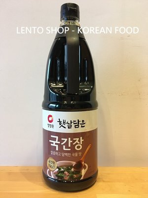 LENTO SHOP - 韓國 DAESANG 大象 順昌 湯醬油 자연숙성 국간장  SOY SAUCE 1.7公升