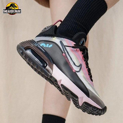 女鞋Nike Air Max 2090氣墊緩震運動休閑跑步鞋女黑粉CW4286
