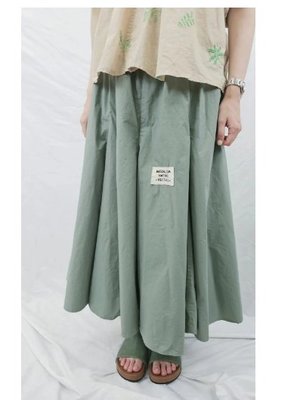 【2023山東六月號】23SS！韓國製  YOOM  鬆緊腰打摺裙