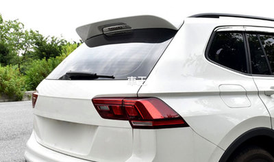 【車王汽車精品百貨】福斯 VW Tiguan 尾翼 壓尾翼 改裝尾翼 定風翼 導流板