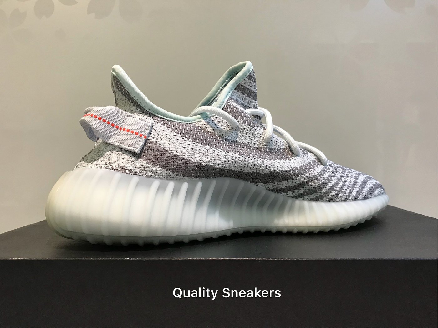 現貨- Adidas Yeezy Boost 350 V2 Blue Tint 灰斑馬冰藍B37571 | Yahoo