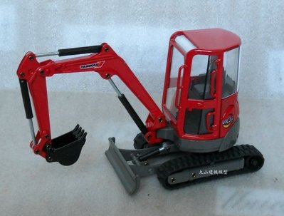 [丸山建機模型店] - - -絕版品YANMAR VIO-35 紅色 1/32 怪手挖土機模型