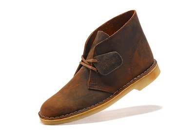 clarks originals desert boot 經典款 蜜蠟色 皮革 中筒 沙漠靴