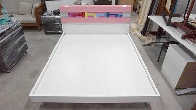 時尚設計 鋼琴烤漆 5x6 雙人床架 床架含二抽屜櫃 造型雙人床架 雙人床箱 雙人床 床框 床架 床箱 床台 床頭