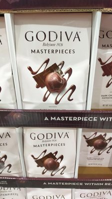 勿下單 預約到貨通知1112953 GODIVA心型巧克力 含餡 60%巧克力 神級零食 數量不多 快 一大包415克