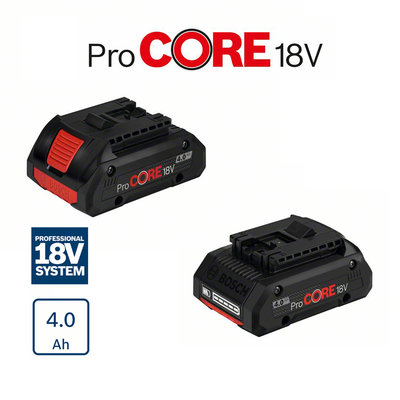 【含稅】BOSCH博世 ProCORE 高密度鋰電池 18V 4.0Ah 4A 快速充電器GAL 18V-160C