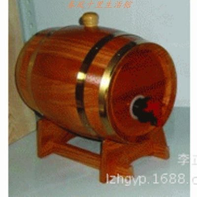廠家直供10升橡木桶葡萄酒桶木制木質酒桶紅酒橡木桶紅酒包裝桶現貨熱銷-