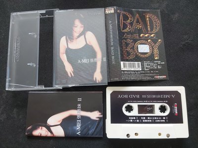 張惠妹 BAD BOY-1997豐華-卡帶已拆狀況良好-附歌迷卡