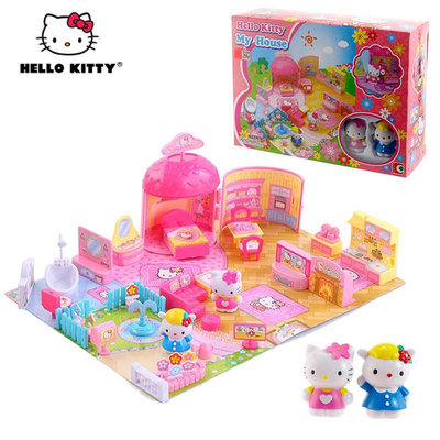 玩具 Hello Kitty凱蒂貓街角物語系列 我的家KT-50021女孩過家家玩具