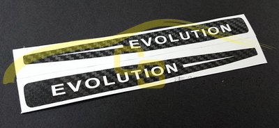 【C3車體彩繪工作室】三菱 Mitsubishi Lancer Sportback 車 門把貼 EVOLUTION 貼紙 carbon 車身膜 sport