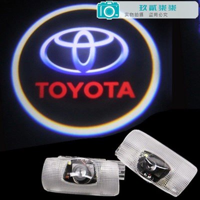 一組2入 Toyota 豐田 Camry ALTIS Yaris 裝照地燈迎賓燈 LED車門燈 照地燈 投影燈 免改裝-玖貳柒柒