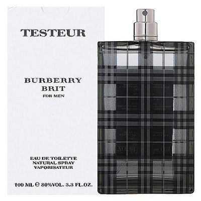 【現貨】BURBERRY BRIT 風格 男性淡香水 100ML TESTER【小黃豬代購】