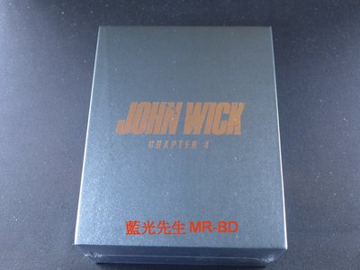 [藍光先生BD] 捍衛任務4 3合1大全套鐵盒版 John Wick : Chapter 4