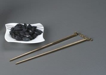 嵐雲茶業~黃銅火筷.炭火夾.夾橄欖炭龍眼炭潮州傳統功夫茶具也適用日本火爐涼爐