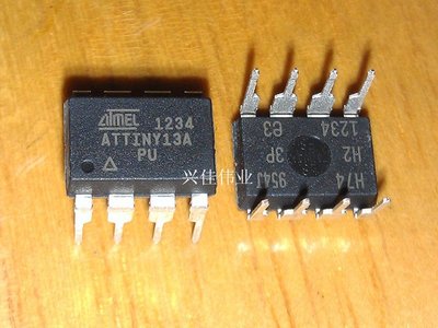 ATTINY13A-PU 直插 DIP-8 專營單片機 8位5微控制器 晶片 W81-0513 [337358]