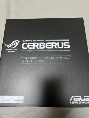 ASUS 華碩 Cerberus 賽伯洛斯耳機麥克風 支援PS4(全新品)