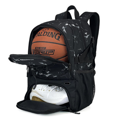 出口跨境籃球背包排球訓練雙肩包男女兒童足球鞋收納包戶外大容量