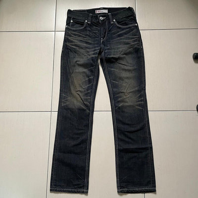 Levi's levis EU511-0036 W32 32腰約m號 L32 刷紋低腰合身牛仔褲 511 522 523 504 **