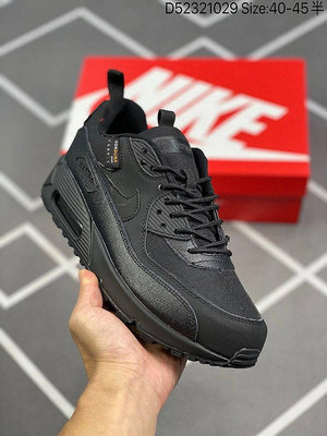 公司級 Nike AIR MAX 90 SURPLUS 小窗口氣墊 黑武士 黑紅透