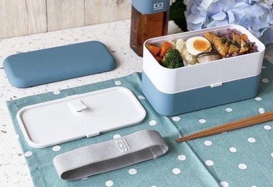 LEXUS monbento 雙層環保餐盒 1L 法國設計 便當盒 可微波 露營 野餐 綠色環保